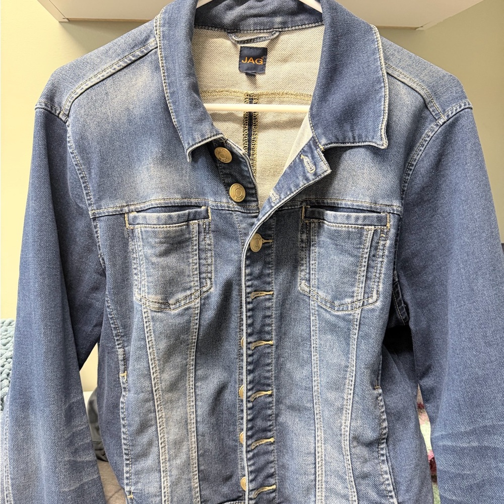 Jag Jeans Women's Classic Blue Jean Jacket